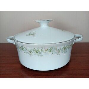 Johann Haviland Bavaria Germany Forever Spring Covered Vegetable Casserole Dish